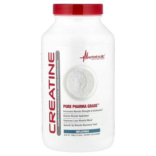 Metabolic Nutrition Creatine, Unflavored, 10.58 oz (300 g)