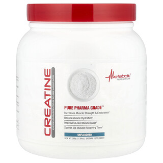 Metabolic Nutrition, Creatine, Unflavored, 17.64 oz (500 g)