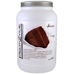 Metabolic Nutrition, ProtiZyme, Specialized Designed Protein, Chocolate Cake, 2 lbs