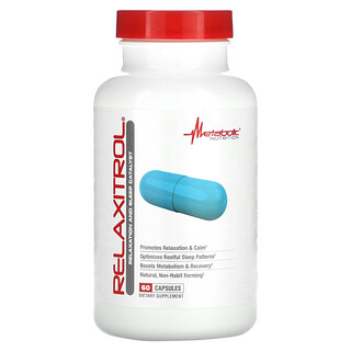 Metabolic Nutrition, Relaxitrol`` 60 cápsulas