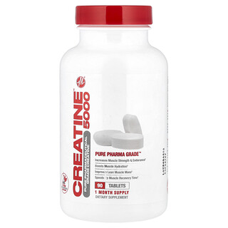 Metabolic Nutrition, Creatine™ 5000, 5.000 mg, 90 comprimate (1.666 mg per comprimat)