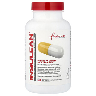Metabolic Nutrition, Insulean™, 90 капсул