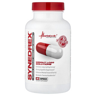 Metabolic Nutrition, Synedrex, Extreme Stimulant Weight Loss Solution, 60 Capsules