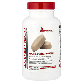 Metabolic Nutrition, Amino 4500™, 90 de comprimate