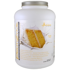 Metabolic Nutrition, ProtiZyme, специально разработанный белок, ванильный кекс, 2 кг 300 г (5 фунтов)