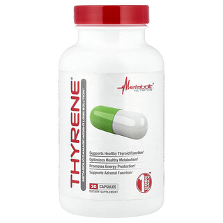 Metabolic Nutrition, Thyrene®, 30 Capsules
