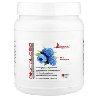 ميتابوليك نوتريشن‏, GlycoLoad ، توت العليق الأزرق ، 600 جم