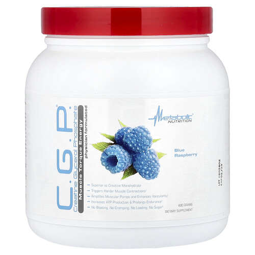 Metabolic Nutrition C.G.P.®, Blue Raspberry, 400 g