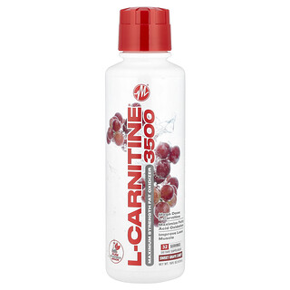 Metabolic Nutrition, L-Carnitine 3500®, Sweet Grape Candy, 16 fl oz (473 ml)