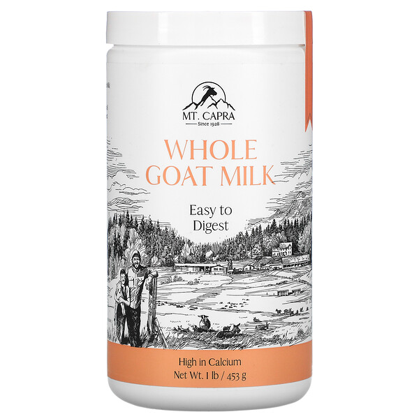 Mt. Capra‏, Whole Goat Milk , 1 lb (453 g)