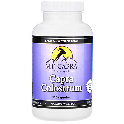 Mt. Capra Capra Colostrum, молозиво из козьего молоко, 120 капсул