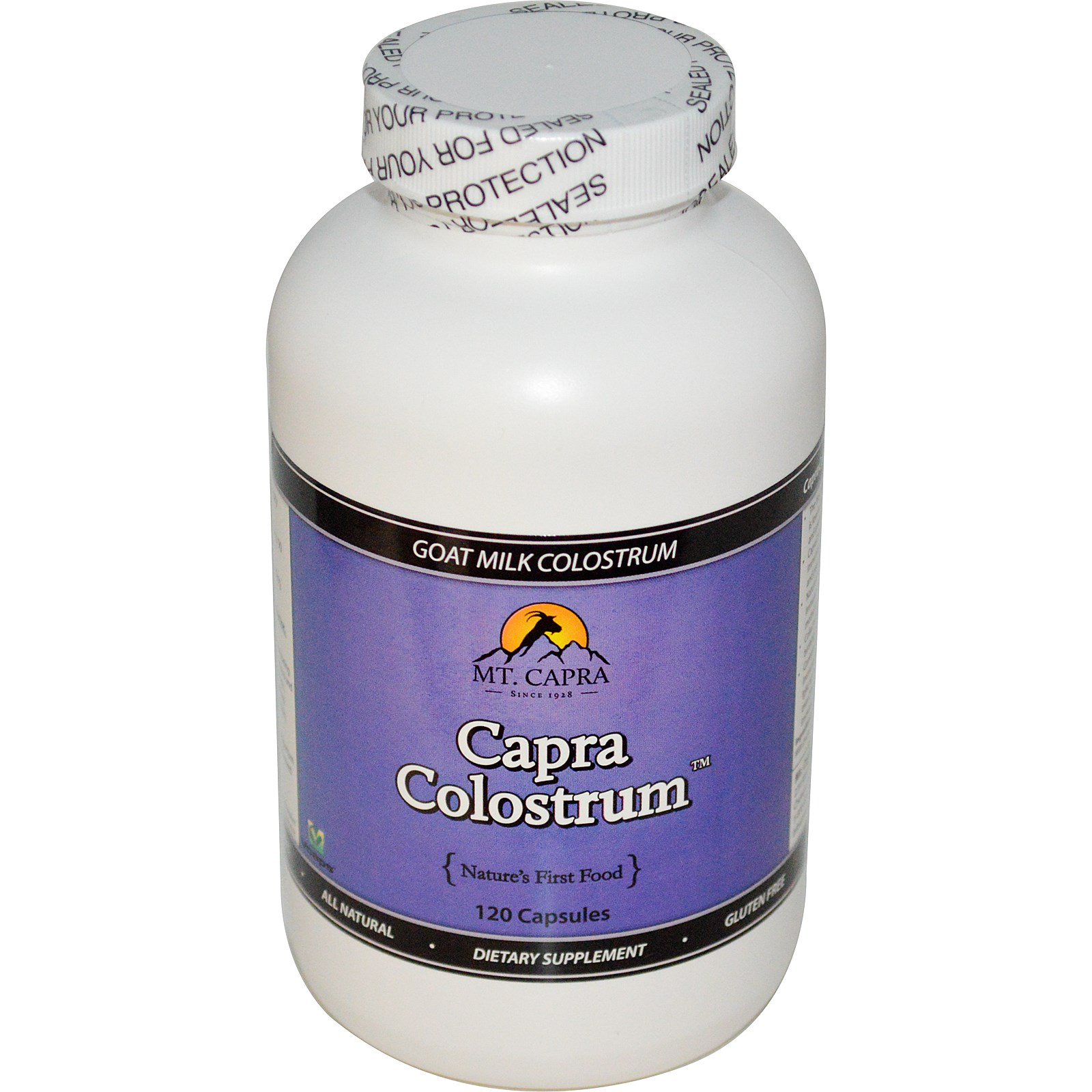 Mt. Capra, CapraColostrum, Goat Milk Colostrum, 120 Capsules