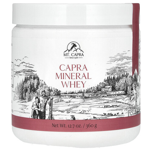 Mt. Capra, Capra Mineral Whey, 12.7 oz (360 g)