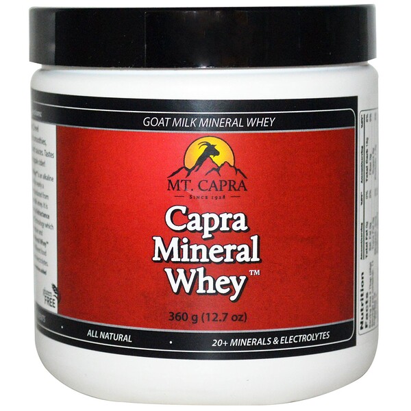 Mt. Capra‏, Capra Mineral Whey, 12.7 oz (360 g)