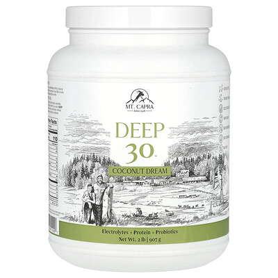 Mt. Capra, Deep 30™, Sueño de coco, 907 g (2 lb)