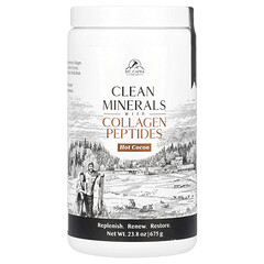 Clean Minerals із пептидами колагену, гаряче какао, 675 г (23,8 унції)
