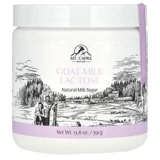 Mt. Capra, Lactose de leite de cabra, 391 g (13,8 oz)