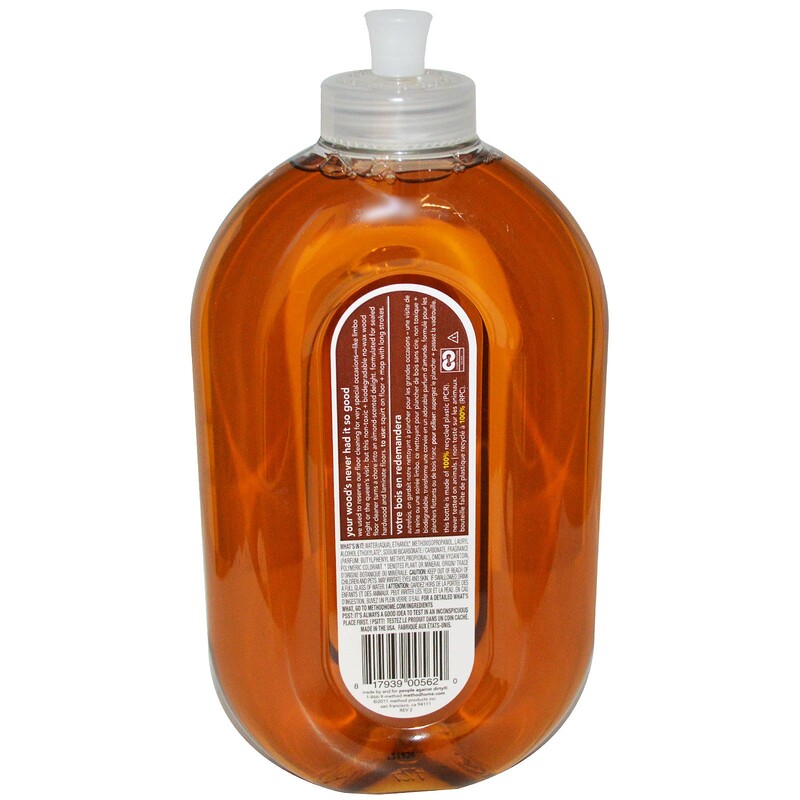 Method, Squirt + Mop, Wood Floor Cleaner, Almond, 25 fl oz (739 ml) iHerb