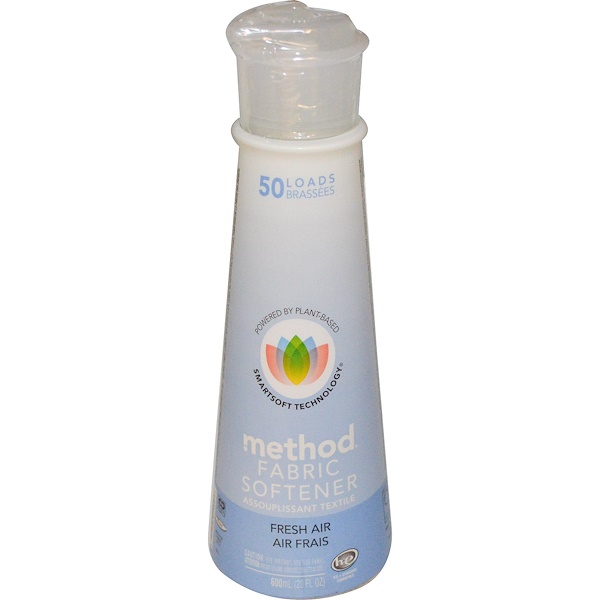 Method, Fabric Softener, Fresh Air, 20 fl oz (600 ml) iHerb