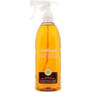 Метод, Wood For Good Daily Clean, Almond, 28 fl oz (828 ml) отзывы