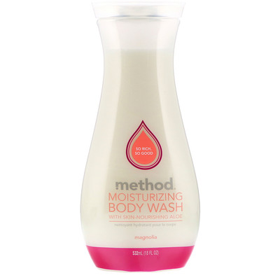 

Moisturizing Body Wash, Magnolia, 18 fl oz (532 ml)