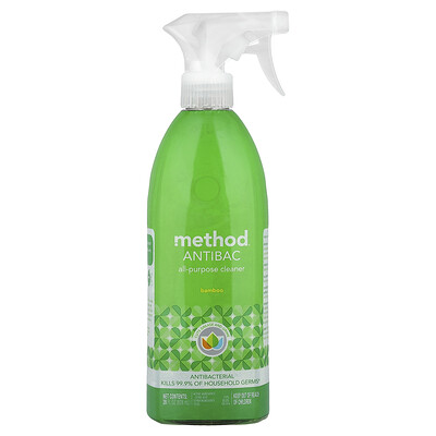 Product Image for Method, AntiBac, All-Purpose Cleaner, Bamboo, 28 fl oz (828 ml)