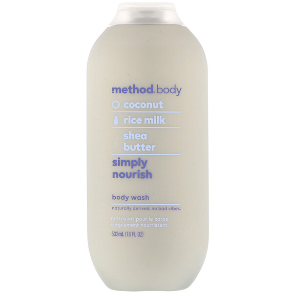 Method, Body Wash, Simply Nourish, 18 fl oz (532 ml) iHerb