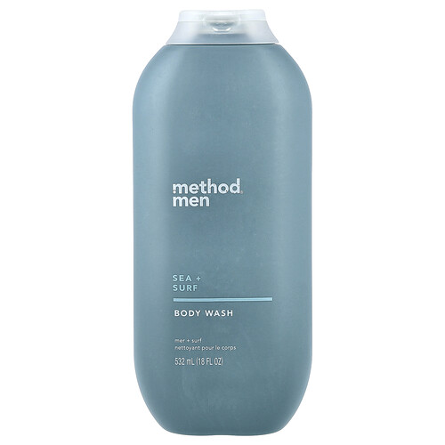 Method Products MTH01861 18 oz Mens Sea & Surf Body Wash
