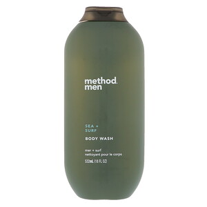 Отзывы о Метод, Men, Body Wash, Sea + Surf, 18 fl oz (532 ml)