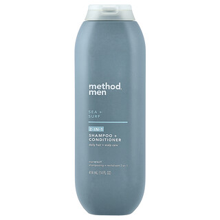 Method, Champú y acondicionador 2 en 1 para hombres, Mar y surf, 414 ml (14 oz. líq.)