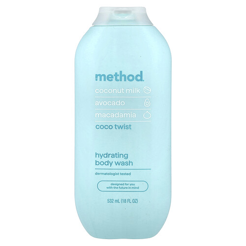 Method Hydrating Body Wash, Coco Twist, 18 fl oz (532 ml)
