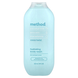 Method, Hydrating Body Wash, feuchtigkeitsspendendes Duschgel, „Coco Twist“, 532 ml (18 fl. oz.)