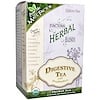 Органические детоксирующие травяные смеси, чай с пребиотиками для улучшения пищеварения, 20 пакетиков, (3,5 г) каждый