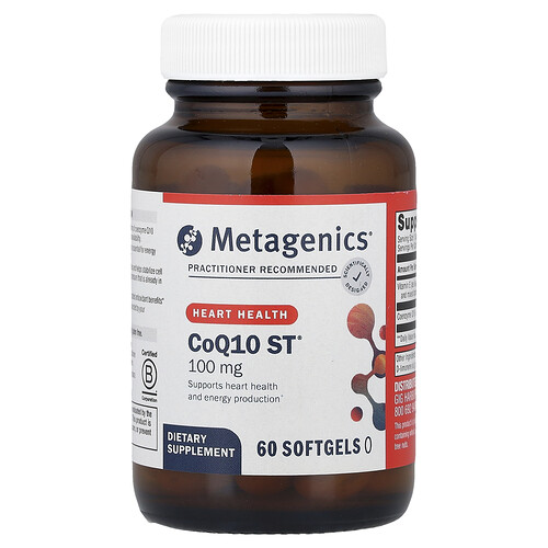 Metagenics, CoQ10 ST®, 100 mg, 60 Weichkapseln