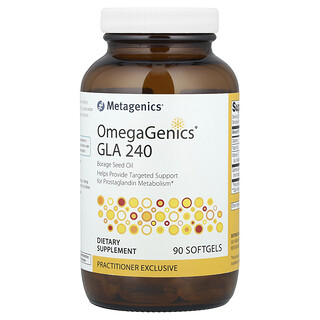Metagenics, OmegaGenics®, GLA 240, 90 cápsulas blandas