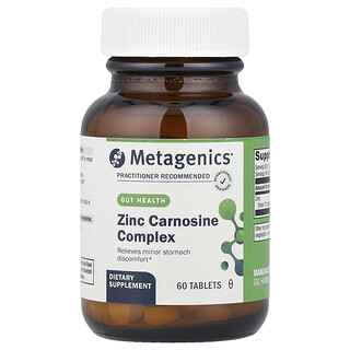 Metagenics, Zinc Carnosine Complex, 17 mg, 60 Tablets