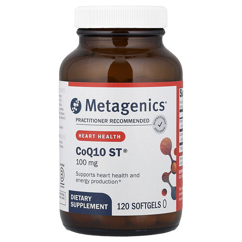 Metagenics CoQ10 ST®, 100 mg, 120 Softgels