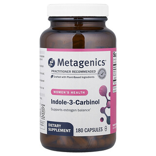 Metagenics, Salud de la mujer, Indol-3-carbinol, 180 cápsulas