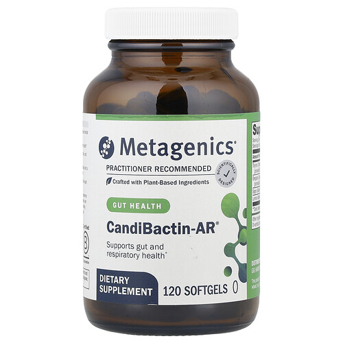 Metagenics CandiBactin-AR®, Gut Health, 120 Softgels