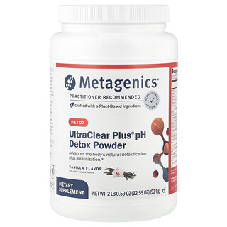 Metagenics, UltraClear Plus® pH, vanilka, 924 g
