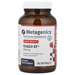 Metagenics, CoQ10 ST®, 200 mg, 60 Cápsulas Softgel