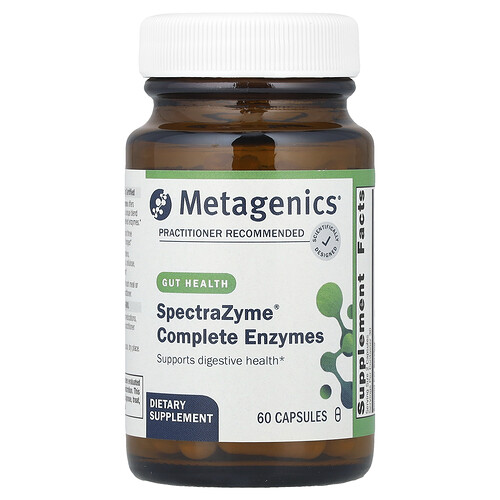 Metagenics SpectraZyme® Complete Enzymes, 60 Capsules