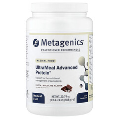 Medical Food, UltraMeal Advanced Protein®, голландський шоколад, 588 г (1 фунт 4,74 унції)