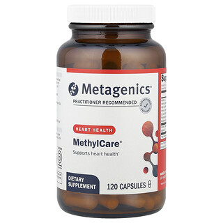 Metagenics, MethylCare®, Salud cardíaca, 120 Capsules