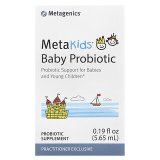 Metagenics‏, MetaKids® ، بروبيوتيك للأطفال ، 0.19 أونصة سائلة (5.65 مل)