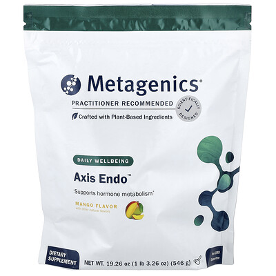 Metagenics Axis Endo Mango  1 lb 326 oz 546 g