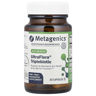 Metagenics, UltraFlora® Triplebiotic, Bağırsak Sağlığı, 30 Kapsül