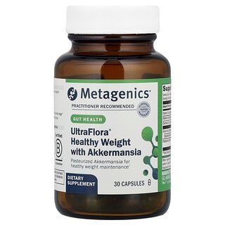 Metagenics, Peso saludable con Akkermansia UltraFlora®, 30 cápsulas
