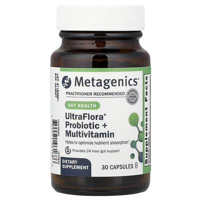 Product Image for Metagenics, UltraFlora , Probiotic + Multivitamin, 30 Capsules