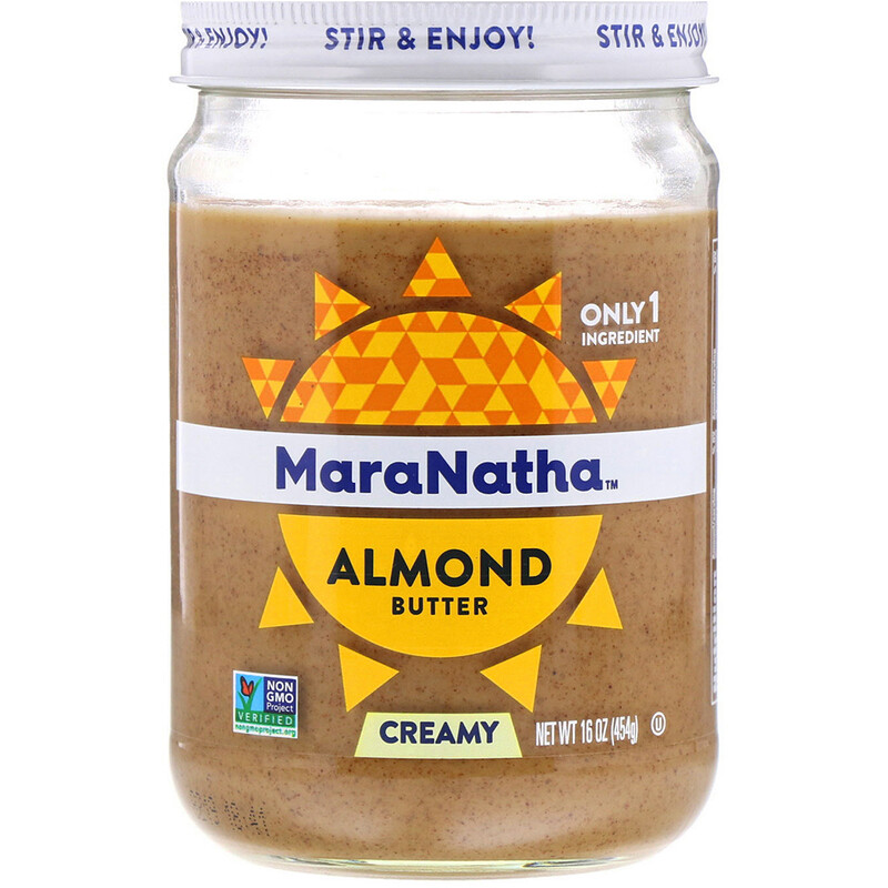 MaraNatha, Almond Butter, Creamy, 16 oz (454 g) iHerb